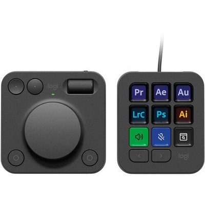Logitech Mx Creative Console LCD Keypad And Control Dialpad - 920-012660