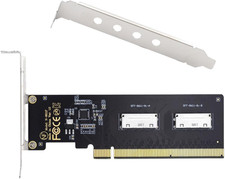 Pci-Express 4.0 PCIE 16X Detachable to Dual Oculink SFF-8612 SFF-8611 8X VROC Ad