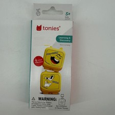 Tonies Clever Tonies Kid Comedy 2-Pack Joke-Telling  Riddles Audio Figures 5 