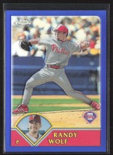 2003 Topps Chrome Randy Wolf #57 Refractors #/699