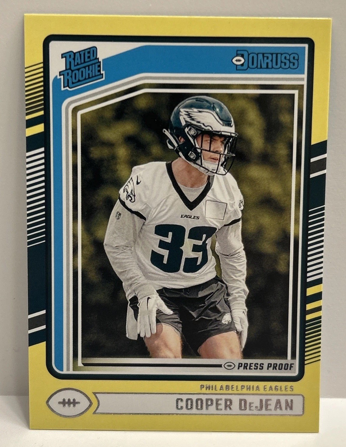 2024 Donruss Cooper DeJean Yellow Press Proof RC #305