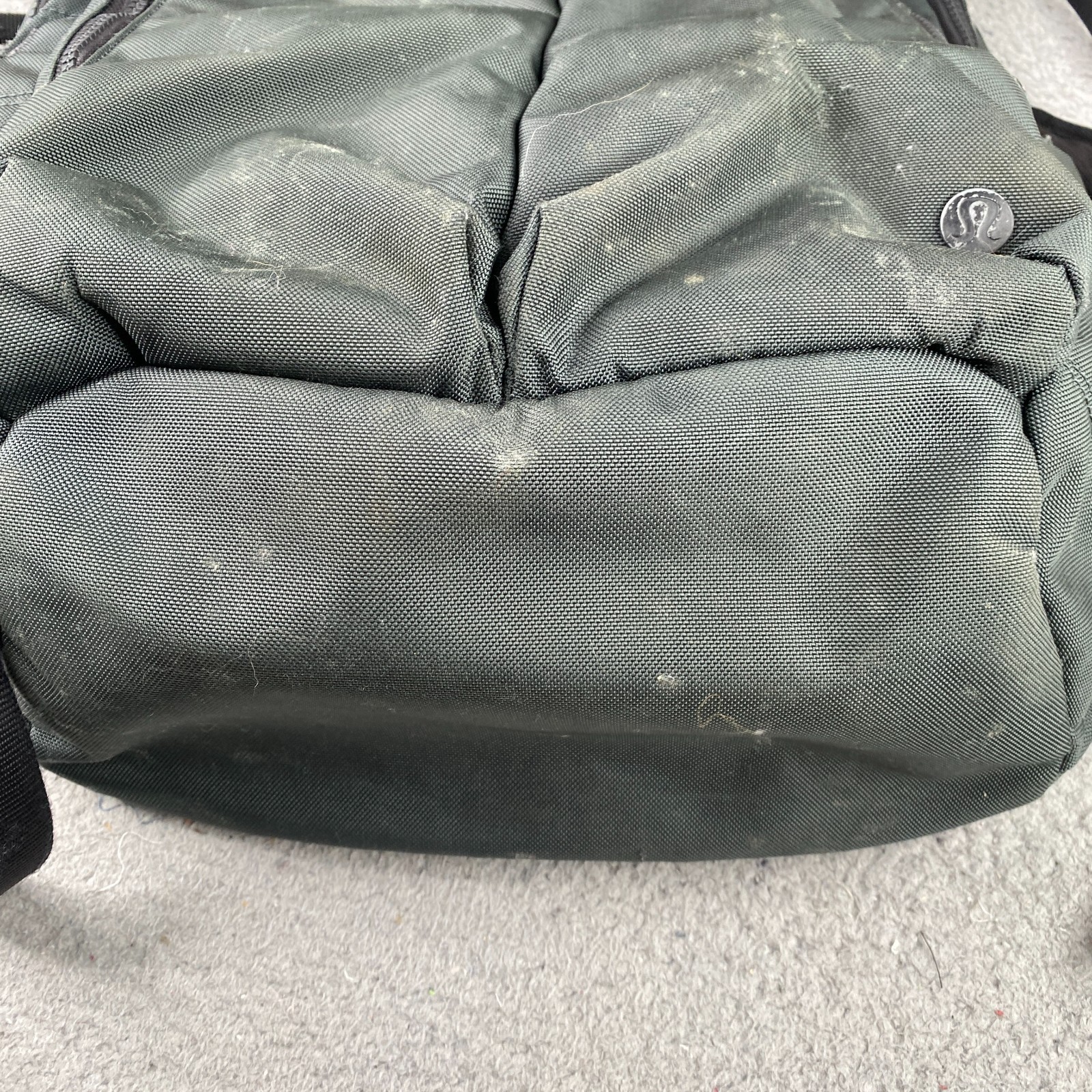 Lululemon Assert Backpack Green Canvas Adjustable… - image 7