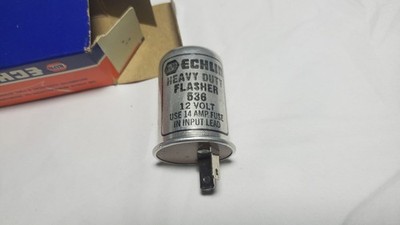 Vintage NAPA Echlin 536 Heavy Duty Flasher 12V 2-Terminal NOS Made in USA