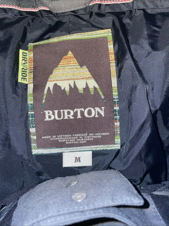 Pantalones de snowboard/esquí Burton Dry Ride cargo para hombre - talla mediana-gris Foto 4 de 4
