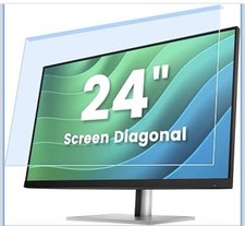 24 Inch Anti Blue Light Screen Protector Panel for Computer Monitor