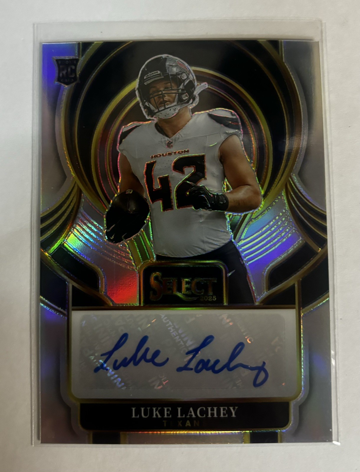 Luke Lachey Panini Select Select Signatures #SIPLLY Prizm