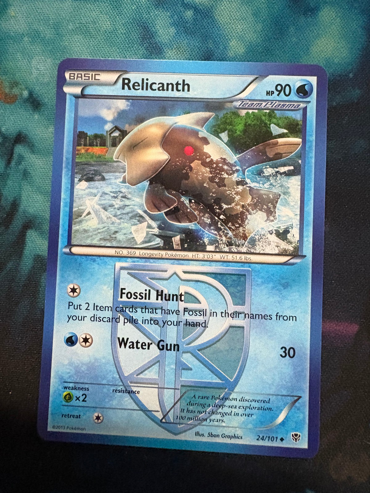 Relicanth (Team Plasma) 24/101 Plasma Blast Uncommon - LP