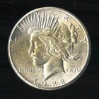 US Coin 1922 S Peace Silver Dollar Lustrous BU NO RESERVE!