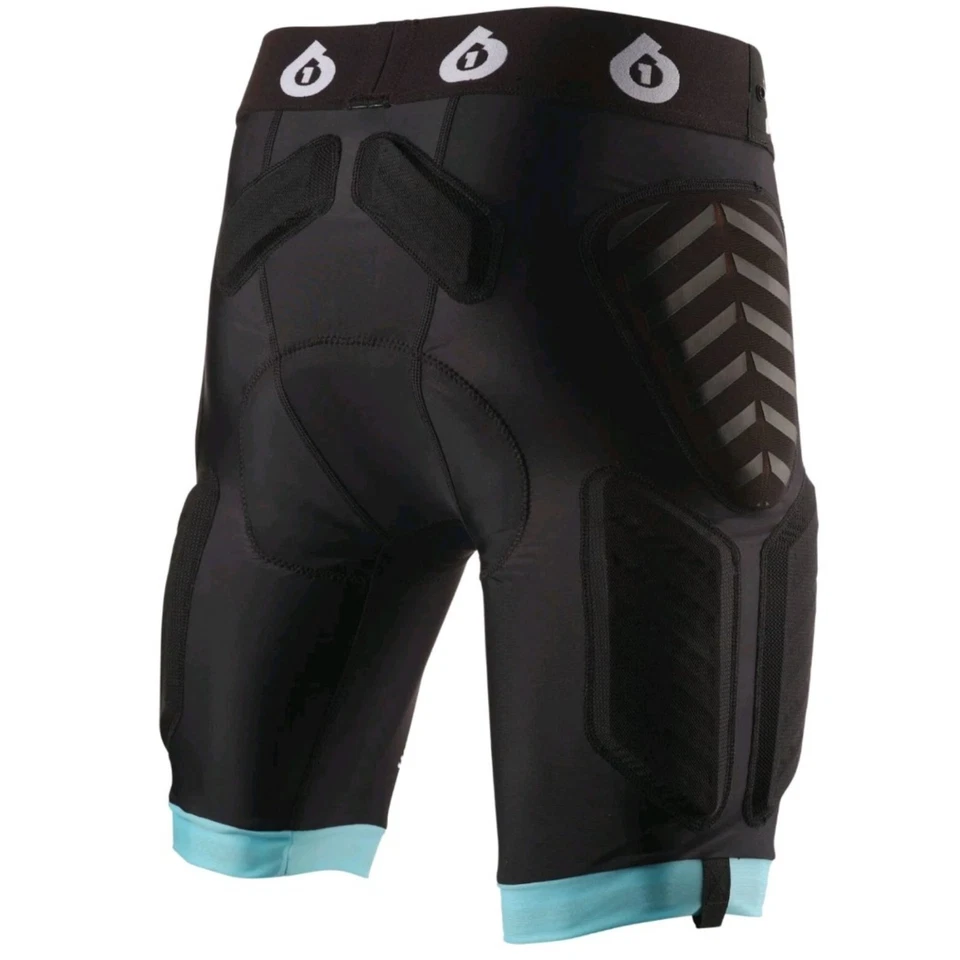 Pantalones Cortos de Compresión SixSixOne 661 EVO XL MTB Ciclo D3O Protección Acolchada Foto 2 de 4