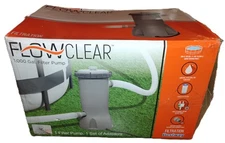Bestway Flowclear 1000 Gallon GPH Filter Pump Above Ground Swimming Pool #58664E