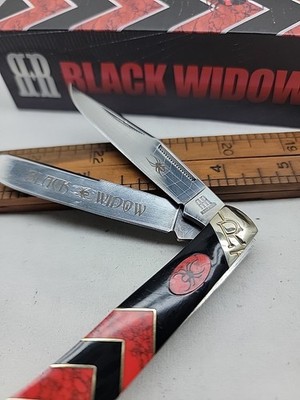 Rough Ryder Black Widow Pocket Knife RR1670 New In Box