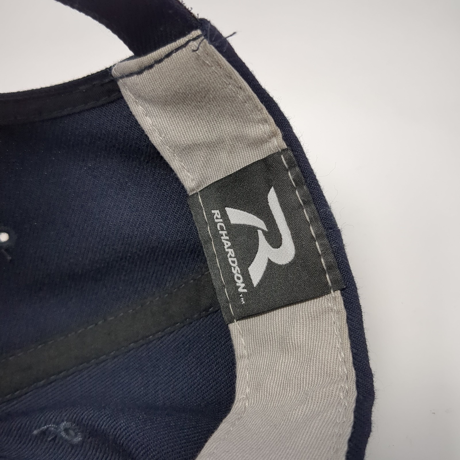 Richardson Strapback Hat Blue Large Embroidered C… - image 9