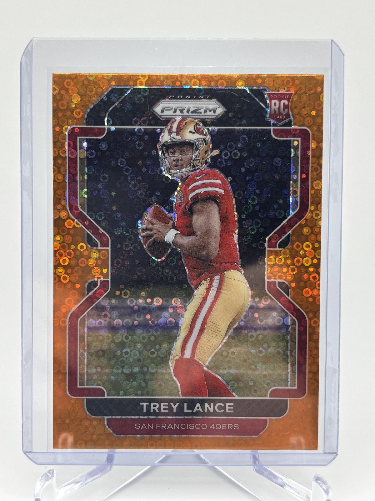 2021 Panini Prizm #333 Trey Lance Disco