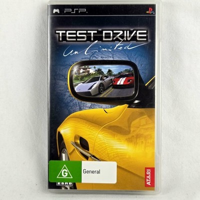 TEST DRIVE Unlimited PSP Sony PlayStation Portable Complete with Manual PAL