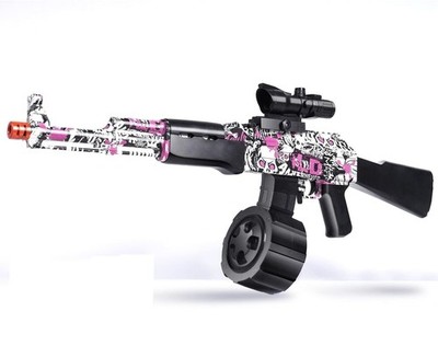 Large Gel Blaster toy Gun Dual Mode Manual/Electric Rechargeable Splatter Ball