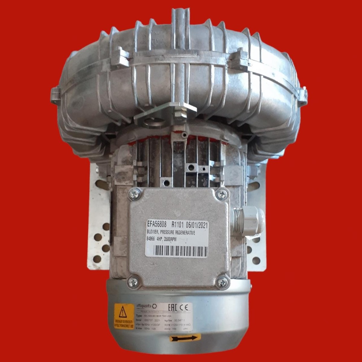 Effepizeta FPZ SCL K05-MS MOR TMS Regenerative Air Blower | eBay