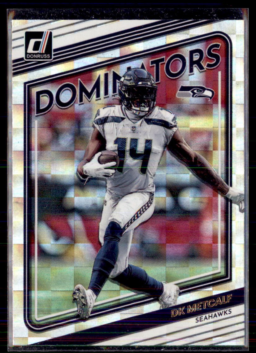 2022 Donruss Dominators DK Metcalf Seahawks B31