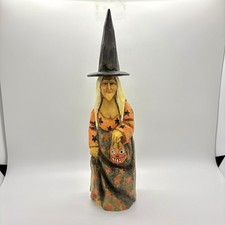 Captured Carvings Sirena Witch Figurine Anthony Costanza Bethany Lowe Halloween