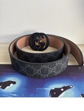 cintura gucci unisex nera