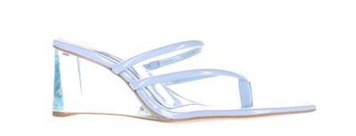 JLO by Jennifer Lopez Womens Zurin Blue Sandals Size 10 (7821114)