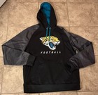 Jacksonville Jaguars Pullover Hoodie/Majestic/Large/thermabase