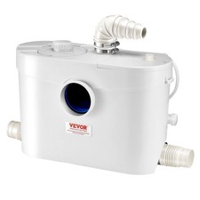 900W 48GPM 40ft Head Macerator Pump for Toilet Bathroom Sink Drain