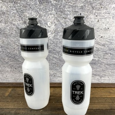 Trek Bicycle Company Water Bottles Set of Black Cap 21oz
