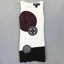 Desigual by Christian Lacroix Geometric Sleeveless Shift Dress Artsy Size Small