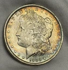 TONER! 1885-O Morgan Silver Dollar, Awesome Color! U.S. $1 MS Coin Mint State
