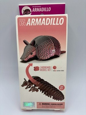 EUGY Armadillo 3D Cardboard Model Kit Puzzle No. 095 New