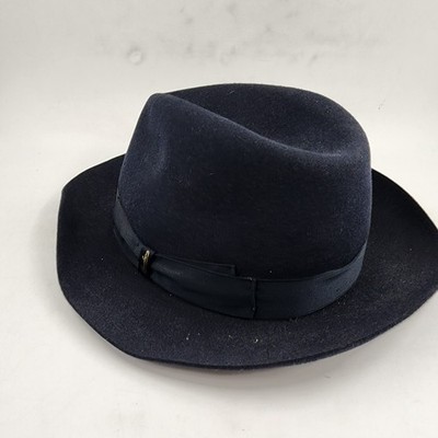 Borsalino Alessandria 1857 Fedora Hat Men's 60 Black | eBay