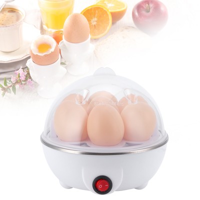 (US Plug 110V)Electric Eggs Boiler Multifunctional Mini Eggs Cooker Steamer