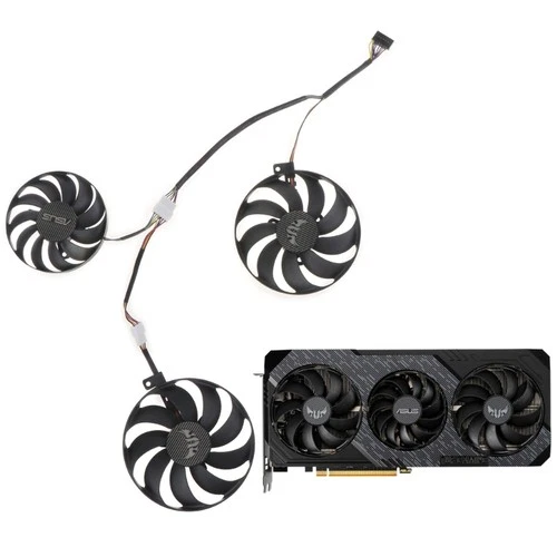 89mm 4Pin Graphics Card Fan For Radeon RX 5700 XT 8GB TUF X3 EVO OC Cooler
