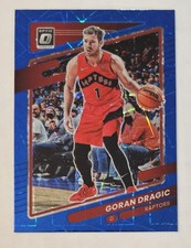 GORAN DRAGIC 2021-22 Donruss Optic - Blue Velocity Prizm #139 Raptors All-Star