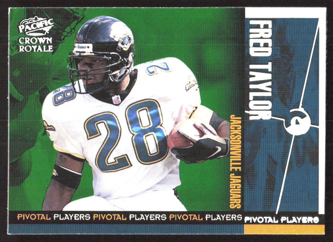 897I 1998 Pacific Crown Royale #14 Fred Taylor Pivotal Players