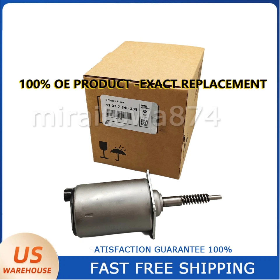 11377548389 for BMW 650i 750i 750Li Eccentric Shaft Actuator Valvetronic Motor Foto 3 de 4