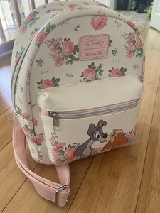 Loungefly Lady and the Tramp Mini Backpack | eBay display picture 3