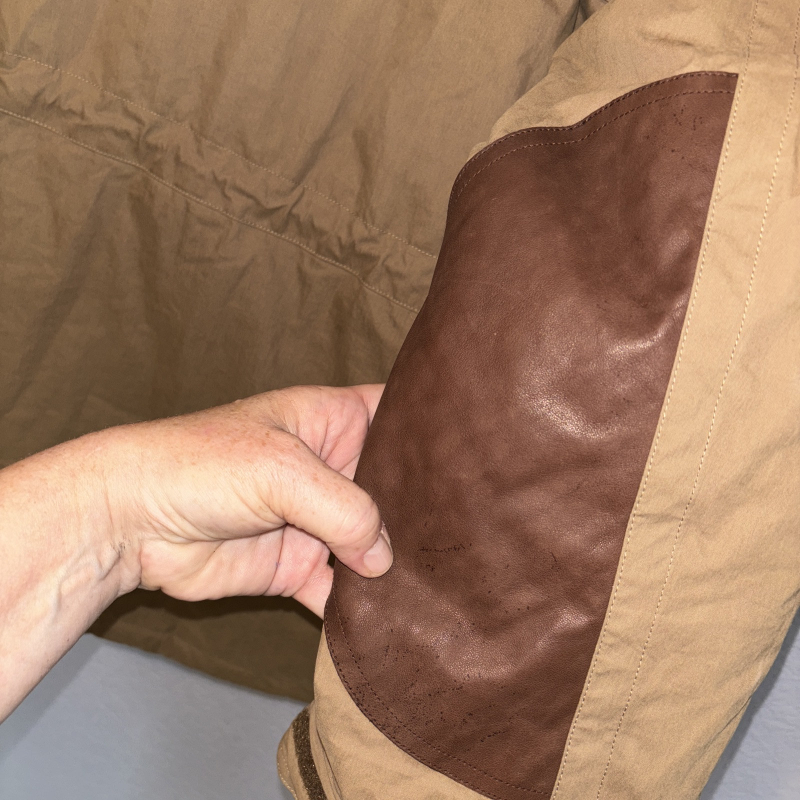 Pendleton Vintage Winter Jacket Parka Leather Tri… - image 10