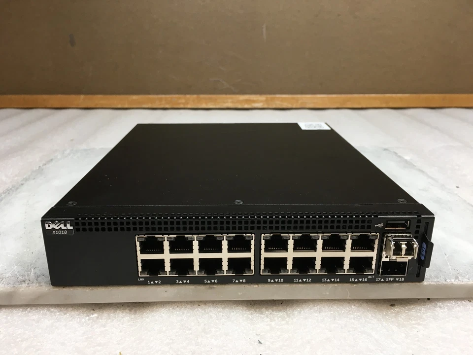 Dell X1026 E10W 24-Port Gigabit Ethernet Switch with 2x SFP Smart Managed Switch - Image 2 of 4