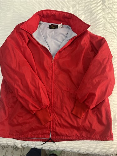Vintage Dunbrooke Pla-Jac Red Bomber Jacket XXL