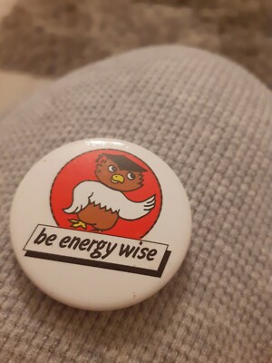 Be Energy Wise Vintage Badge 