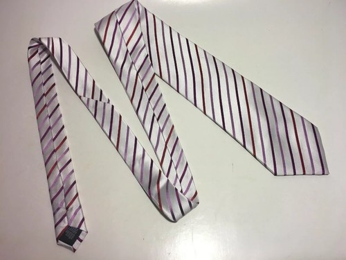 eBay SellerID mouthyMo paul malone palm beach white w red pink purple stripes - Picture 5 of 12