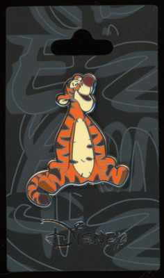 Disney Licensed Monogram Winnie the Pooh Tigger Sitting Pin