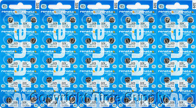 Batteria Orologio Renata 329 - SR731SW 1.55V Per Orologi - Foto 9