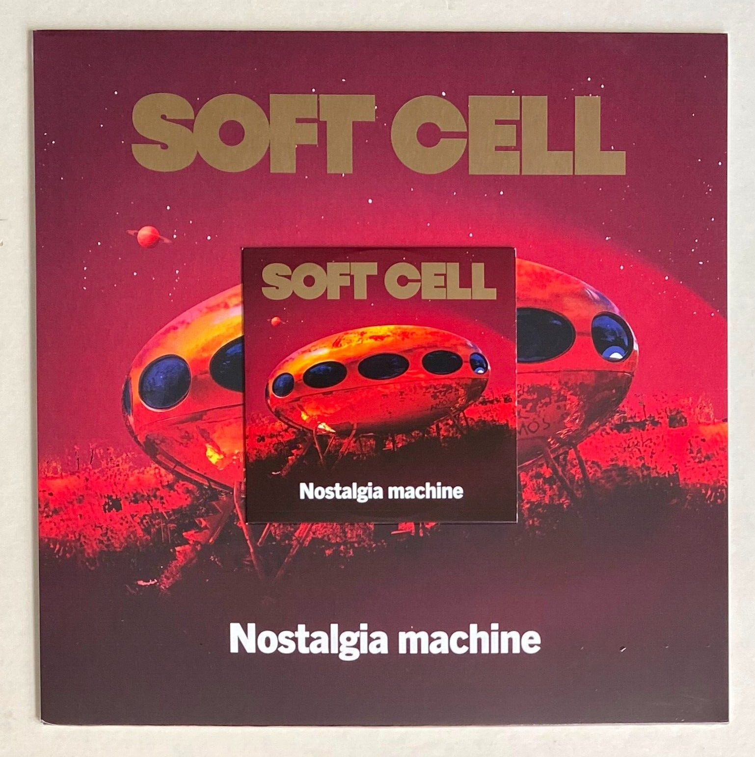 SOFT CELL * NOSTAGLIA MACHINE * 12"" VINYL + CD SET * BN&M! * ALMOND / BALL