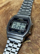Very Rare Vintage watch CASIO Alarm Chronograph 248 W-37 Water Resistant 231196