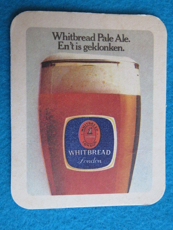 Beer Coaster Whitbread Brewery Pale Ale The House Of Whitbread