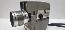 VINTAGE REVERE CAMERA POWER ZOOM 8MM EYE-MATIC MODEL 119-D