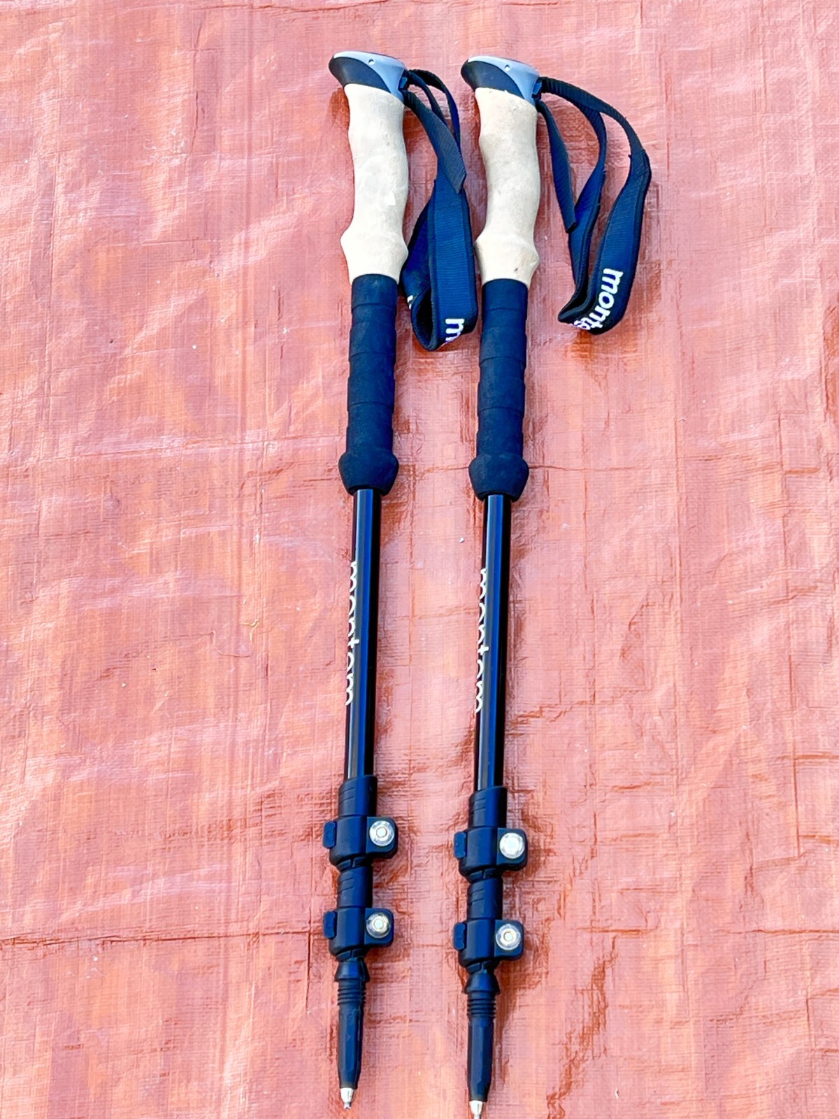 Set of Montem Duralumin 7075 Trekking Poles 105135CM .. 77A eBay