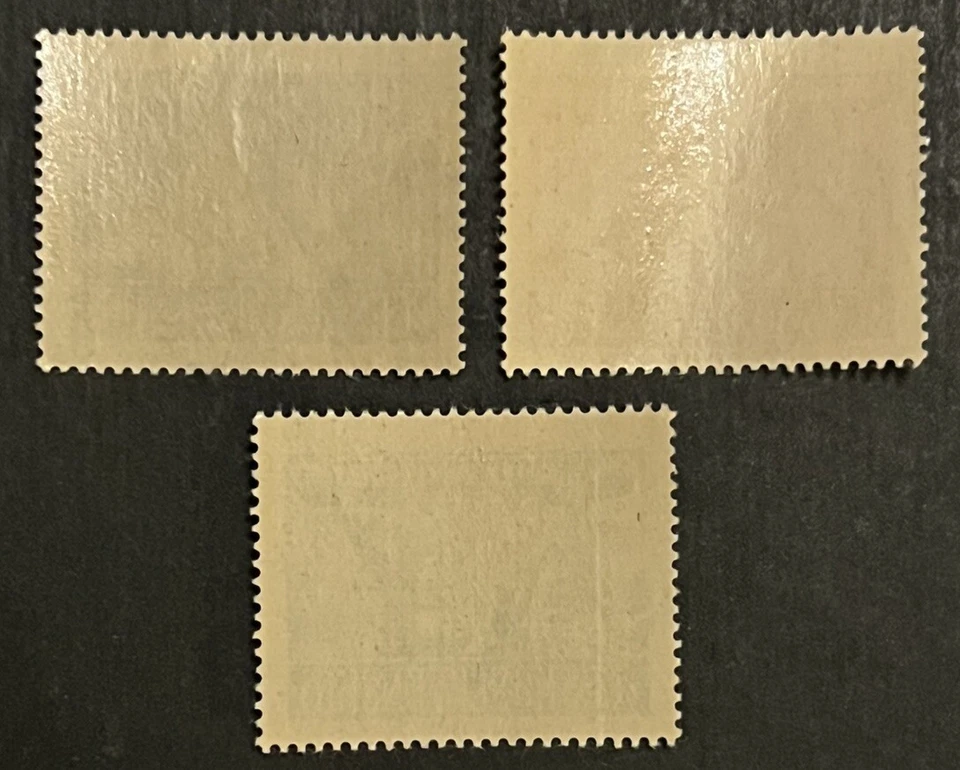 Sellos de viaje: estampillas de Checoslovaquia de 1946 Scott #B160-B162 Mi 505-507 como nuevas MNH OG Foto 4 de 4